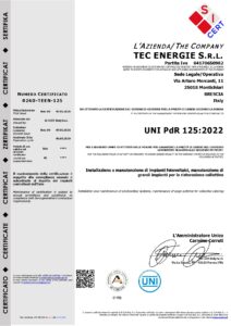 Certificazione Parità di Genere
